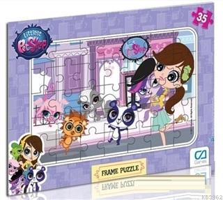 Littlest Pet Shop - Frame Puzzle 35 (Asorti 12'li Paket) Kolektif