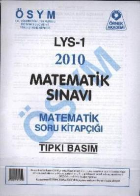 LYS-1 2010 Matematik Sınavı Komisyon