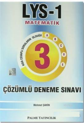 LYS 1 Matematik 3 Çözümlü Deneme Sınavı Mehmet Şahin