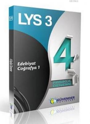 LYS 3 Edebiyat Coğrafya 1 (4 Fasikül Deneme) Kolektif