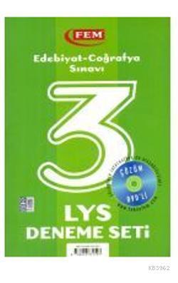 LYS 3 Fasikül Deneme Edebiyat Coğrafya Sınavı + CD Komisyon