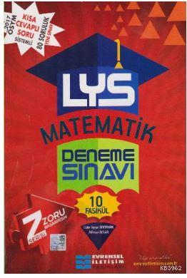 LYS Matematik Deneme Sınavı- 10 Fasikül Cafer Tayyar Demirhan