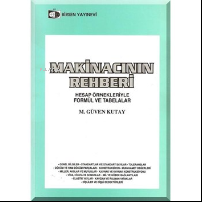 Makinacının Rehberi M. Güven Kutay
