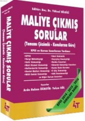 Maliye Çıkmış Sorular