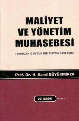 Maliyet ve Yönetim Muhasebesi