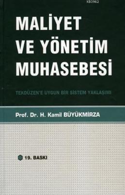 Maliyet ve Yönetim Muhasebesi
