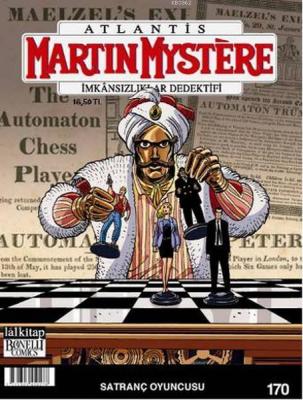 Martin Mystere Sayı: 170 - Satranç Oyuncusu Paolo Morales