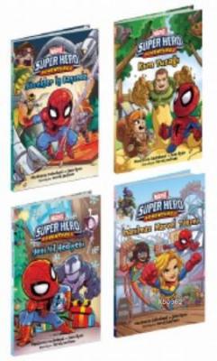Marvel Super Hero Maceraları Seti 4 Kitap Mackenzie Cadenhead - Sean