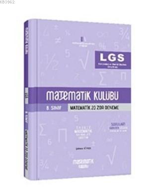 Matematik Kulübü LGS Matematik 20 Zor Deneme Şebnem Türkçe