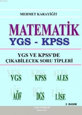 Matematik - YGS ve KPSSde Çıkabilecek Soru Tipleri