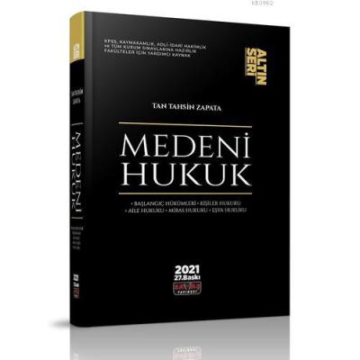 Medeni Hukuk Konu Anlatımı - Altın Seri