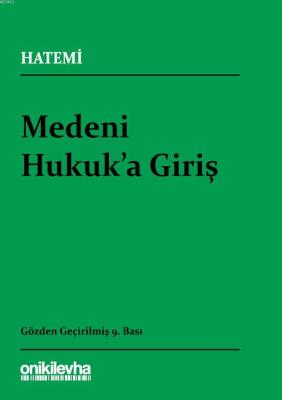 Medeni Hukuka Giriş