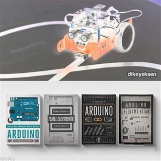 Mekar'lar için Cep Boy Arduino Başlangıç Seti (4 Kitap Takım) Devrim Ç
