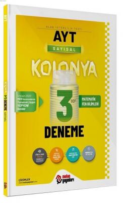 Metin Yayınları AYT Sayısal Kolonya 3 Deneme 2020 Özel Metin