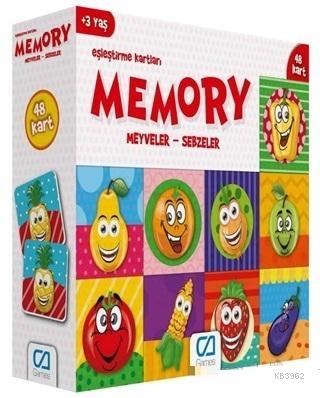 Meyveler - Sebzeler - Memory Eşleştirme Kartları Kolektif