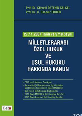 Milletlerarası Özel Hukuk ve Usul Hukuku Hakkında Kanun