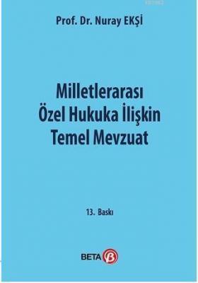Milletlerarası Özel Hukuka İlişkin Temel Mevzuat