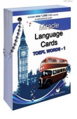 Miracle Language Cards TOEFL Words - 1 Murat Kurt