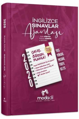 Modadil Yayınları İngilizce Sınavlar Ajandası Kolektif