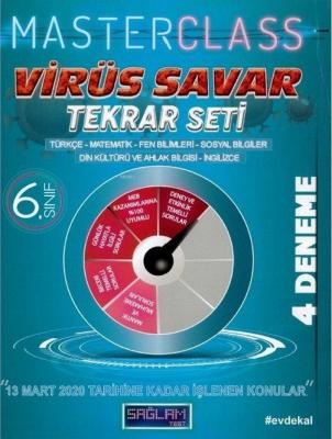 Molekül Yayınları 6. Sınıf Virüs Savar Masterclass Tekrar Seti Molekül