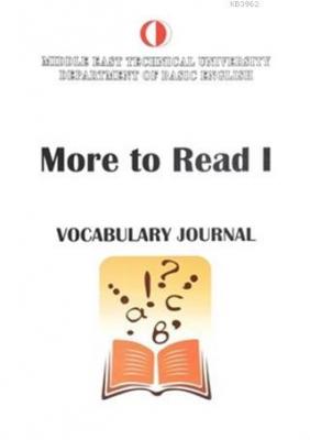 More To Read 1 Vocabulary Journal Kolektif