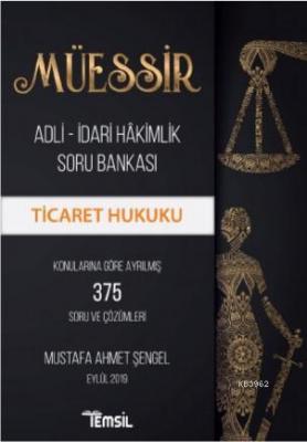 Müeesir Ticaret Hukuku Mustafa Ahmet Şengel