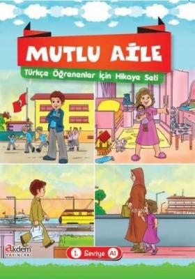 Mutlu Aile Türkçe Öğrenenler İçin Hikaye Seti Murat Serdar Şadoğlu