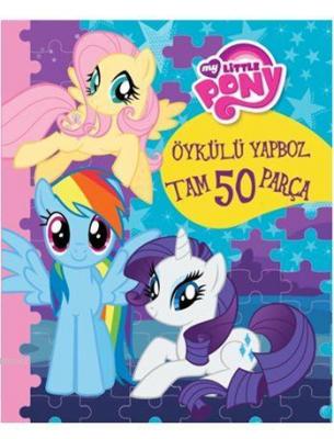 My Little Pony Öykülü Yapboz Kitabım (50 Parça, 3+ Yaş) Kolektif