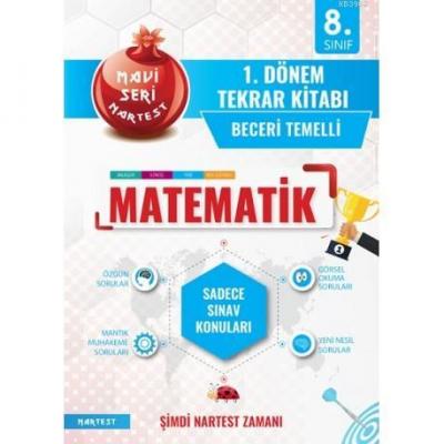 Nartest Yayınları 8. Sınıf 1. Dönem LGS Matematik Tekrar Kitabı Nartes