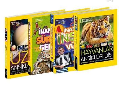 National Geographic Kids Ansiklopedi Seti-4 Kitap Takım Kolektif