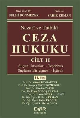 Nazari ve Tatbiki Ceza Hukuku Cilt 2