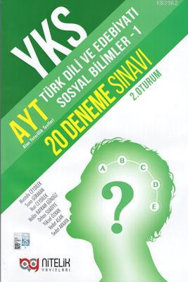 Nitelik Yayınları AYT Türk Dili ve Edebiyatı Sosyal Bilimler 1 20 Deneme Sınavı Nitelik