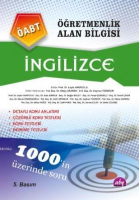 ÖABT İngilizce Konu Anlatımlı Alan Bilgisi