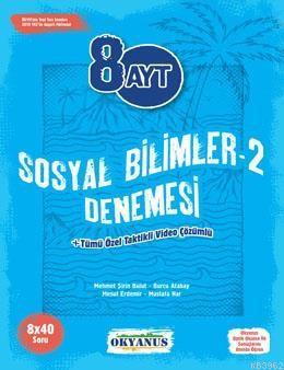 Okyanus Yayınları AYT 8 Sosyal Bilimler-2 Denemesi Okyanus Y