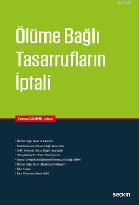 Ölüme Bağlı Tasarrufların İptali