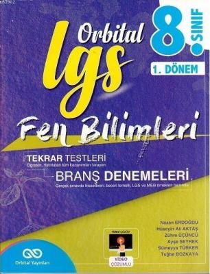 Orbital Yayınları 8. Sınıf 1. Dönem LGS Fen Bilimleri Branş Denemeleri Orbital