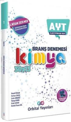 Orbital Yayınları AYT Kimya 30 x 13 Branş Denemesi 2020 Özel Orbital