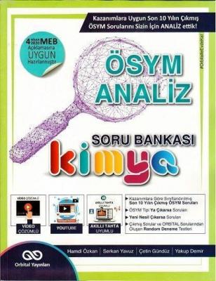 Orbital Yayınları TYT AYT Kimya ÖSYM Analizli 2020 Özel Soru Bankası Orbital