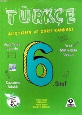 Örnek Akademi Yayınları 6. Sınıf Türkçe Konu Özetli Araştırma ve Soru 