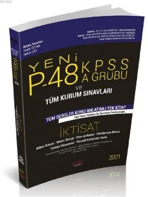 P48 KPSS A Grubu ve Tüm Kurum Sınavları İktisat Konu Anlatımlı Savaş Yayınları 2021