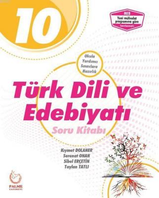 Palme Yayınları 10. Sınıf Türk Dili ve Edebiyatı Soru Kitabı Palme Kol