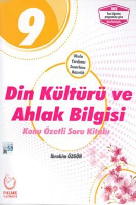 Palme Yayınları 9. Sınıf Din Kültürü ve Ahlak Bilgisi Konu Özetli Soru Bankası Palme