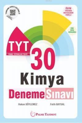 Palme Yayınları TYT Kimya 30 Deneme Sınavı Palme