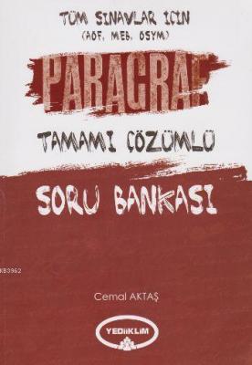 Paragraf Tüm Sınavlar İçin Tamamı Çözümlü Soru Bankası 2016