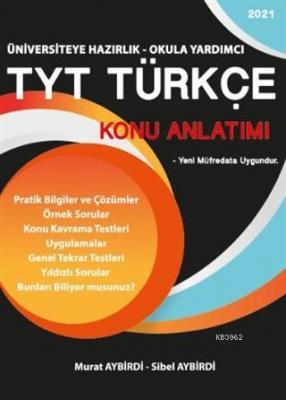 Platanus Publishing 2021 TYT Türkçe Konu Anlatımı Murat Aybirdi