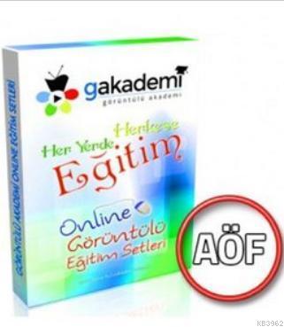 Pratik AÖF Muhasebe Uygulamaları Online Görüntülü Eğitim Seti