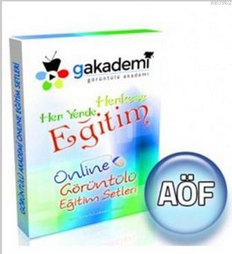 Pratik AÖF Tedarik Zinciri Yönetimi Online Görüntülü Eğitim Seti