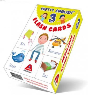 Pretty English Flash Cards / İngilizce Kelime Kartlartı 3. Sınıf Filiz