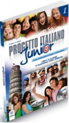 Progetto Italiano Junior 1 (Ders Kitabı ve Çalışma Kitabı +CD) İtalyanca Temel Seviye