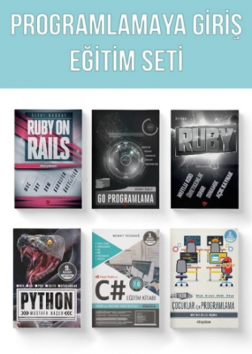 Programlamaya Giriş Eğitim Seti (6 Kitap Takım) Mustafa Başer